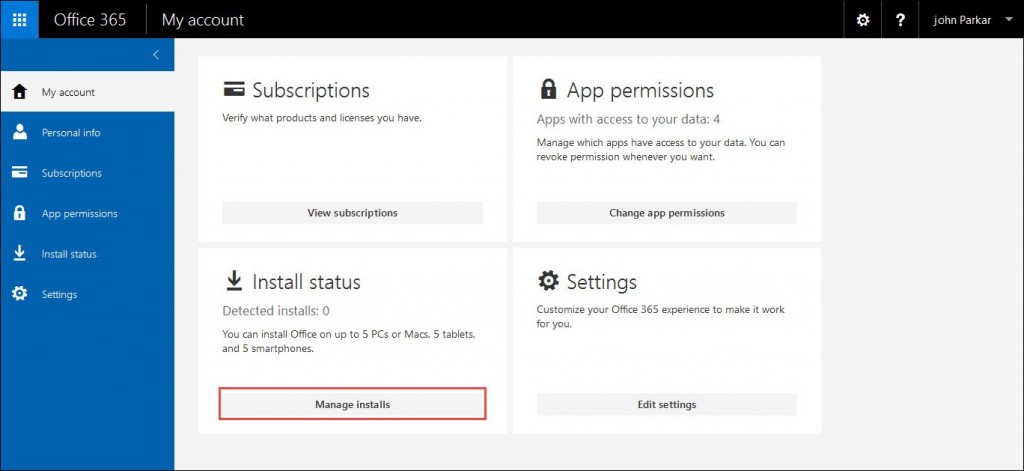 how to transfer microsoft office 365 home to new computer