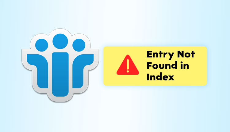 error-entry-not-found