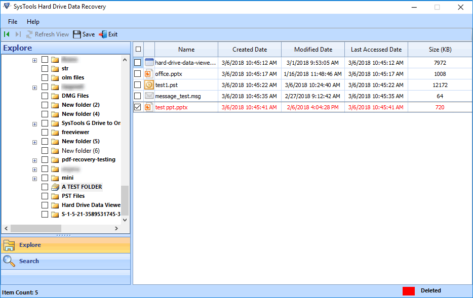 external hard drive deleted files retrieve