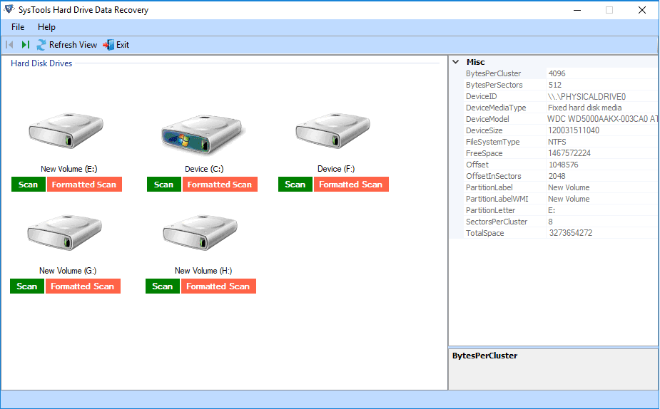 Attach your external hard drive