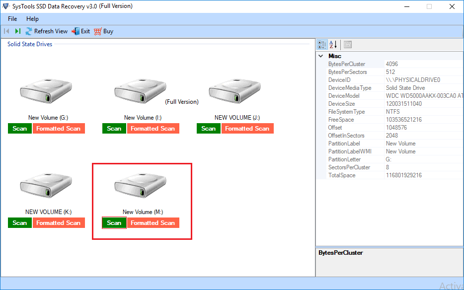 how to retrieve deleted file from ssd