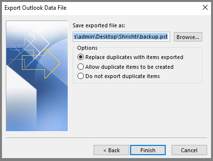 convertire file ost in pst
