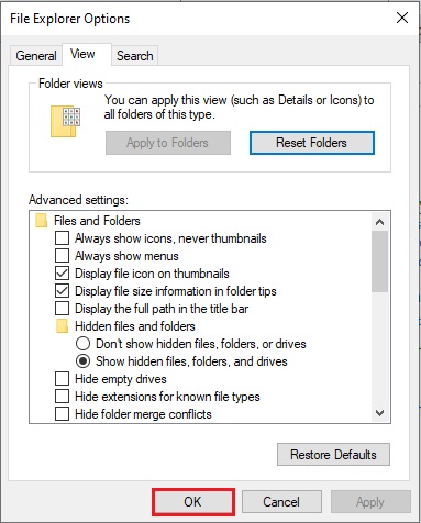 usb drive not showing files and folder