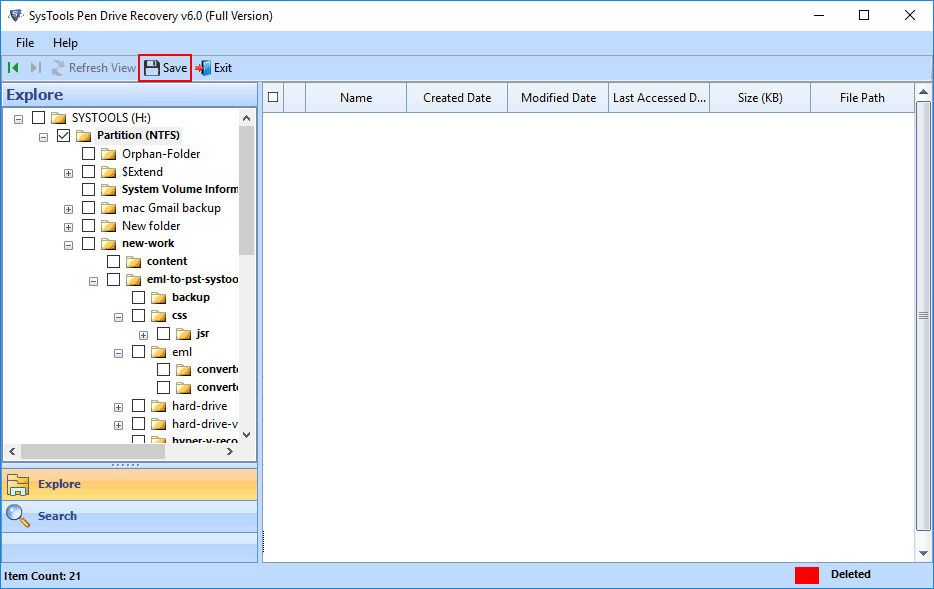 Files On Flash Drive Not Showing Up