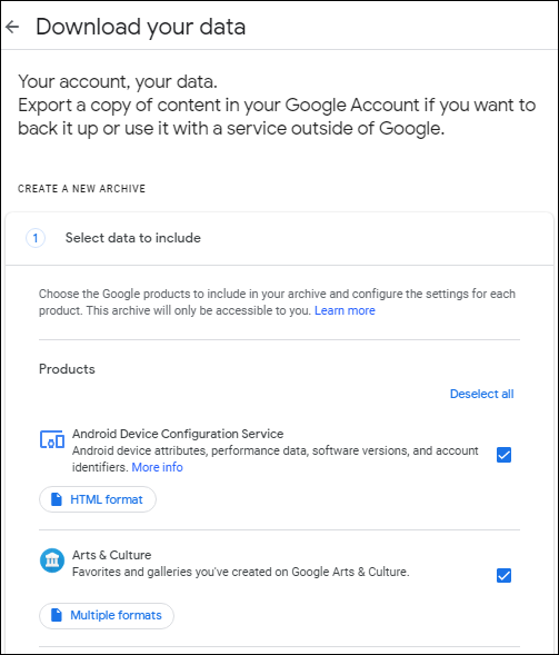 backup Google Drive