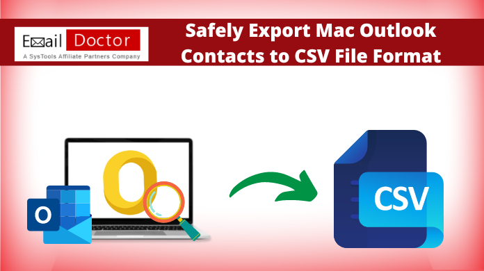 export contacts from Outlook Mac to CSV