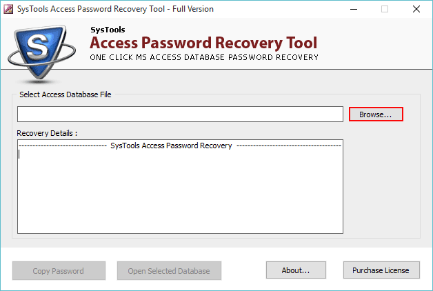 Access Database Password Remover