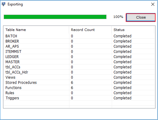 connect .mdf file