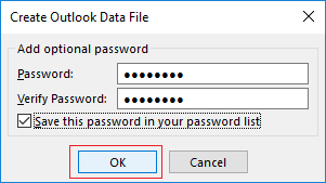 add password if required