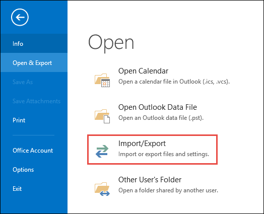 how to export contacts from outlook to iphone