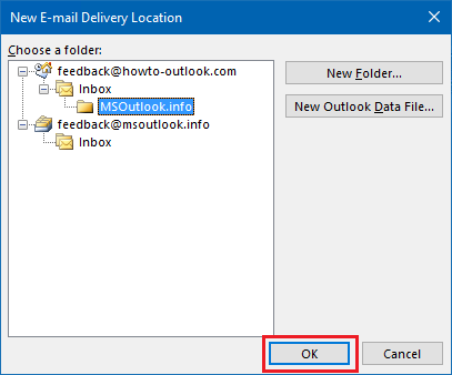 Organize Outlook Inbox Folders