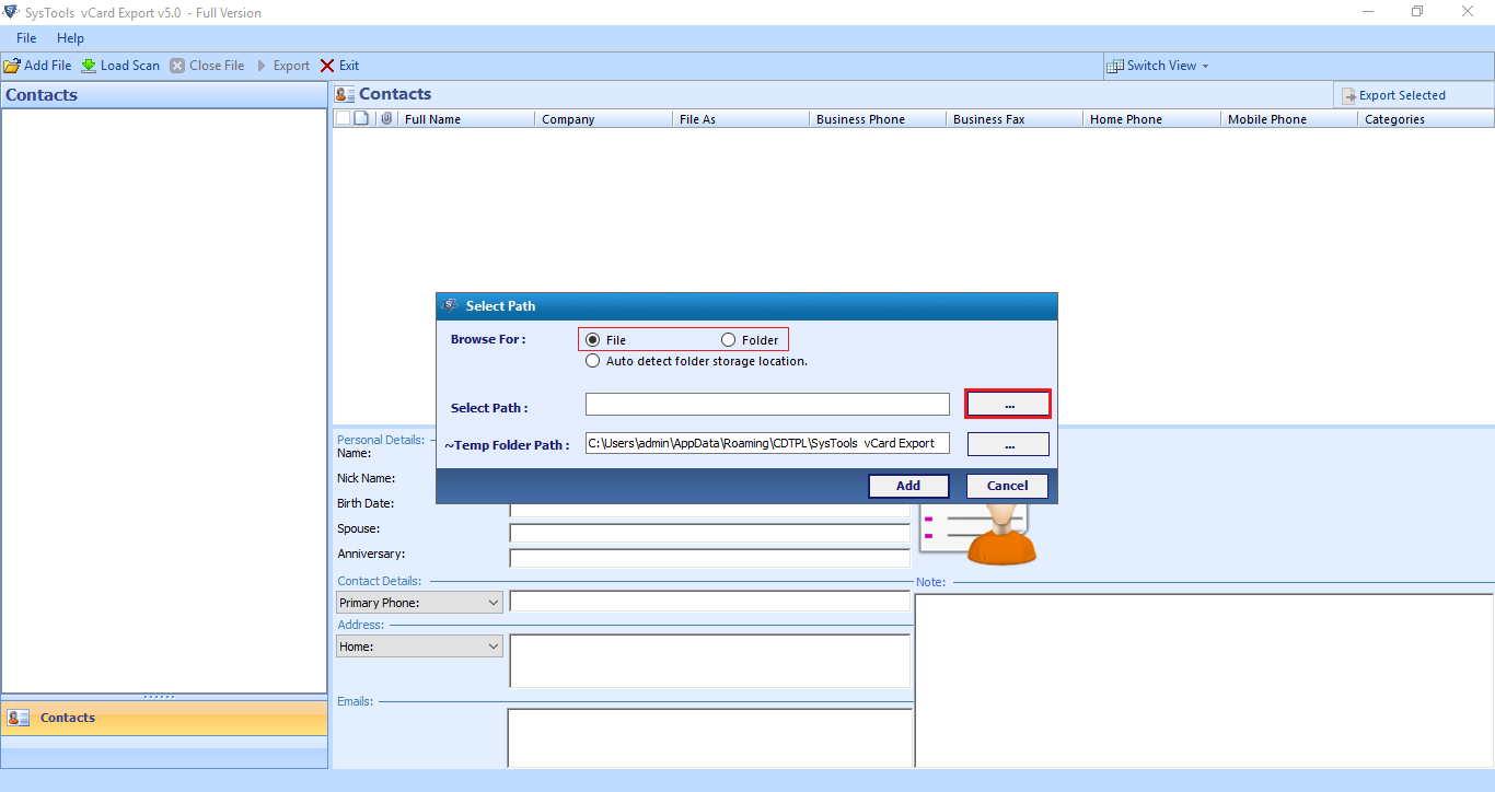 how to export contacts from outlook into gmail
