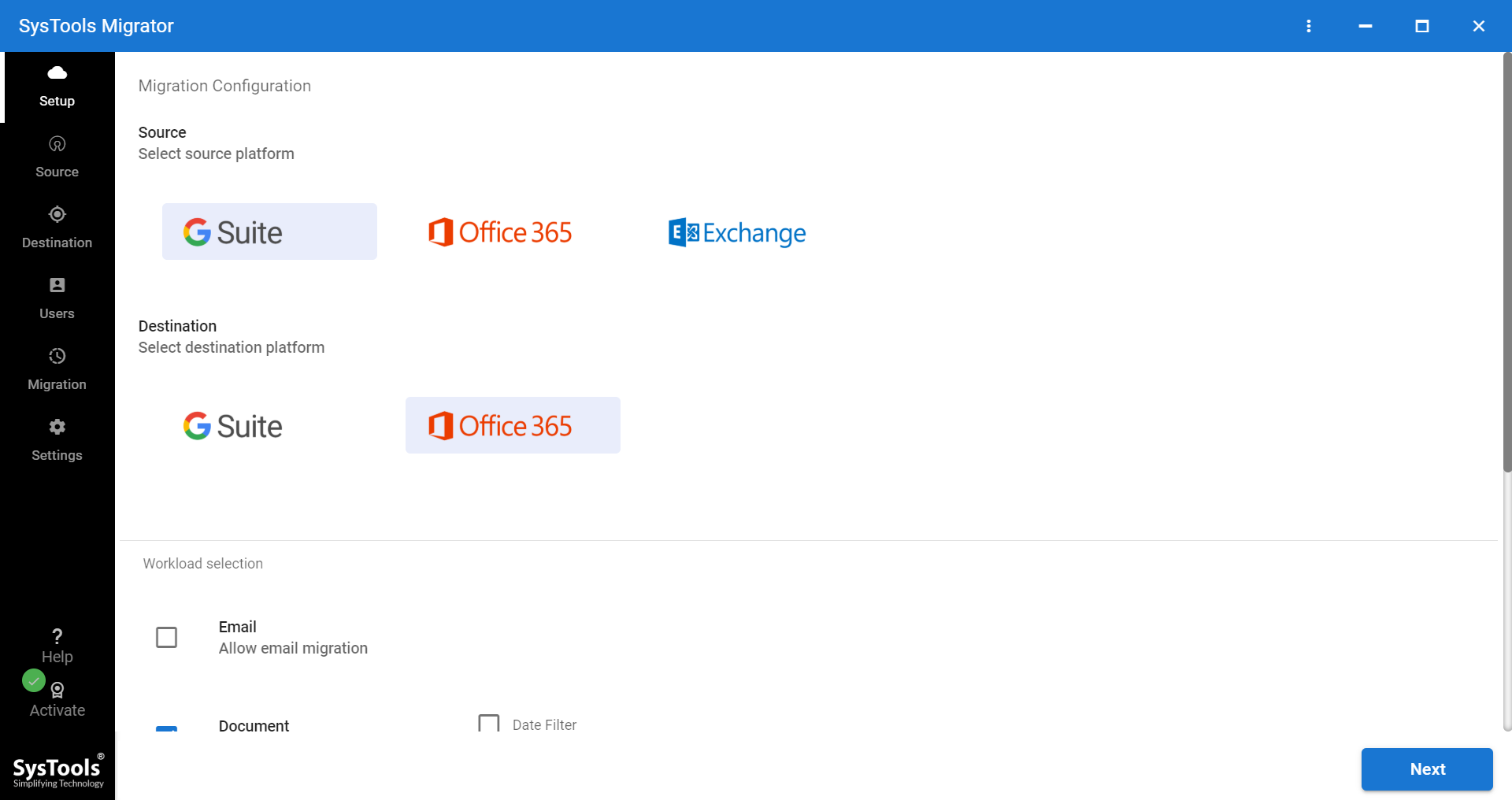  Migrate Google Drive to OneDrive account