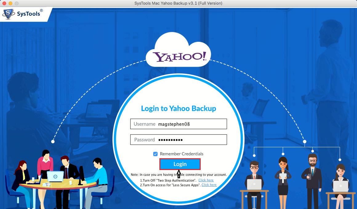 login yahoo account