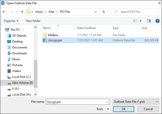 how to read pst files without outlook
