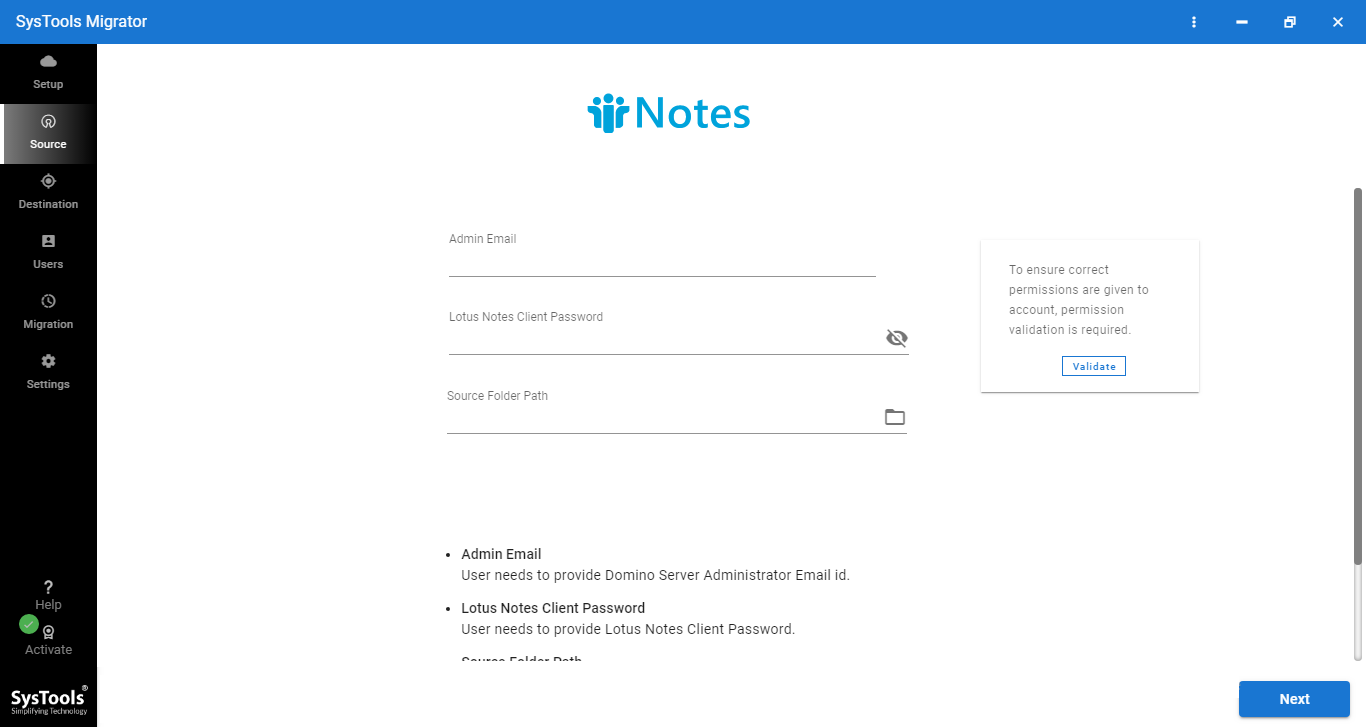 Migrate Lotus Notes to Google Workspace