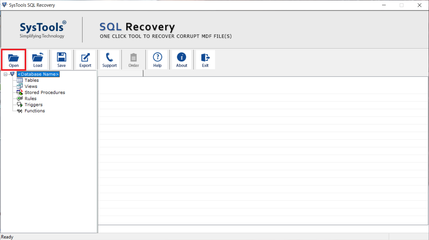 inserting NDF & MDF files