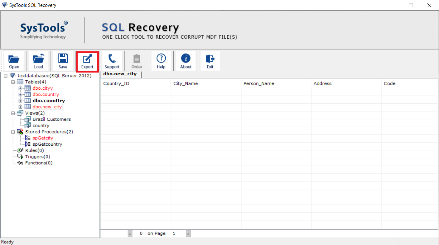 Recover Deleted Data