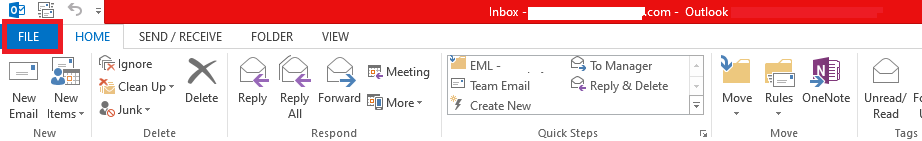 select file