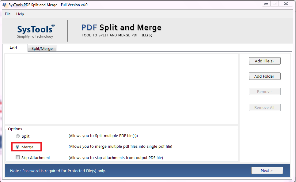 PDF unlock and Merge