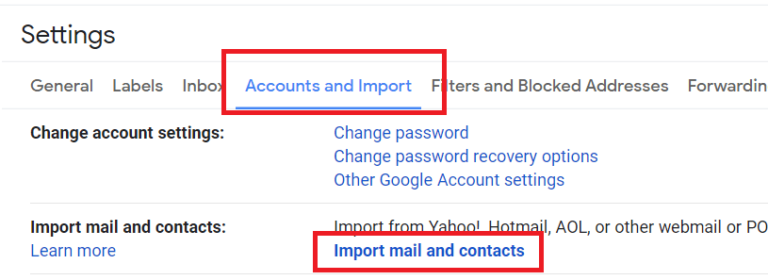 accounts-and-import