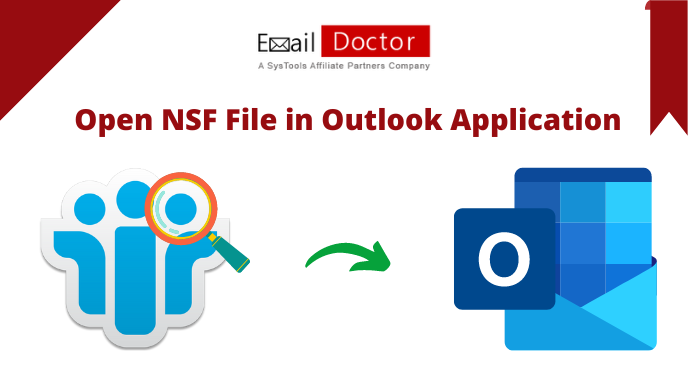 Open NSF File in Outlook