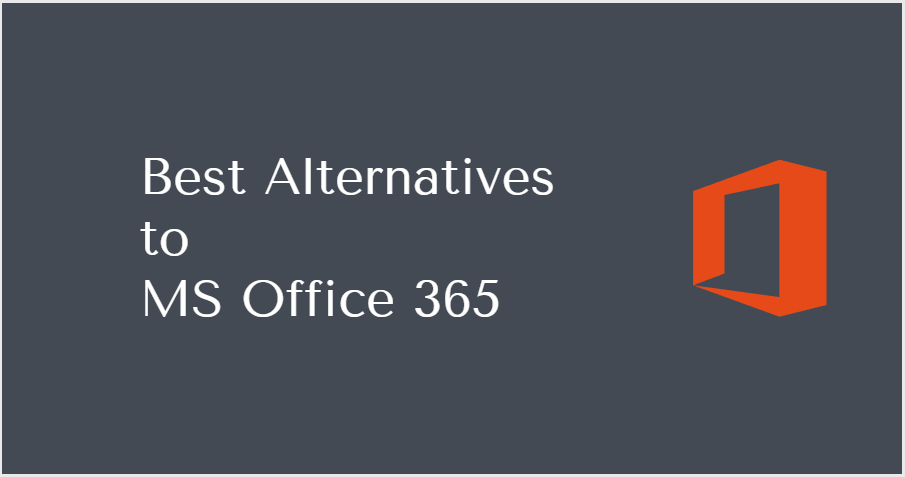 Best alternatives to Office 365