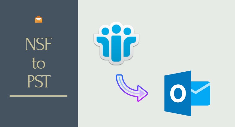 convert nsf to pst format