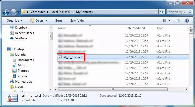 merge VCF files into one