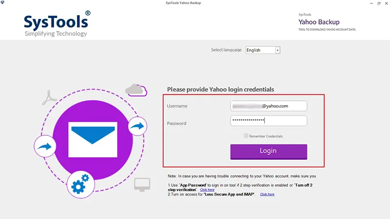 login yahoo mail