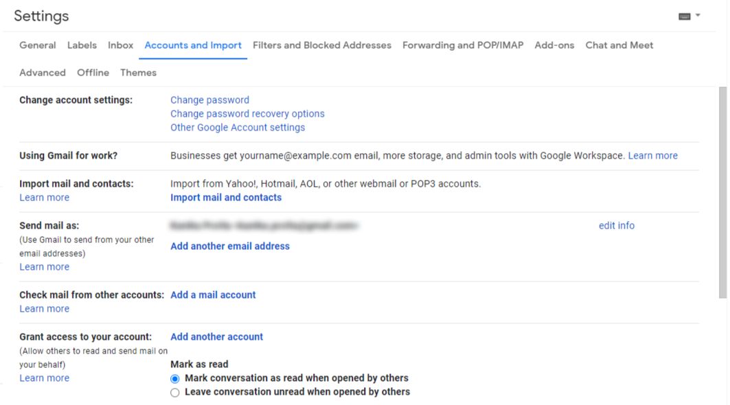 Transfer AOL Mail to Gmail
