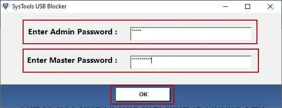 enter the administrator password