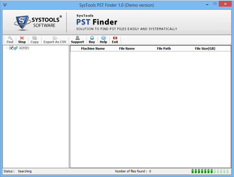Find the PST file