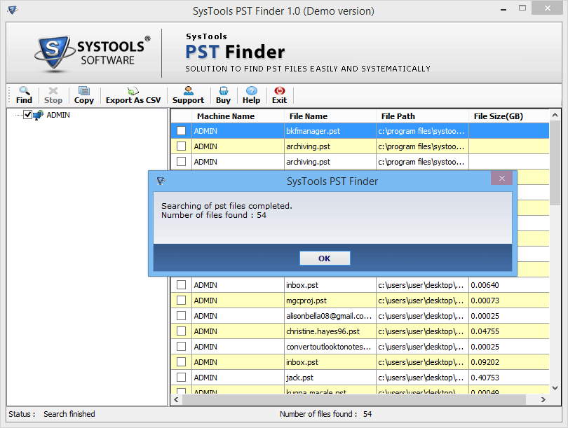 Where to Find the Outlook PST File location in Windows?