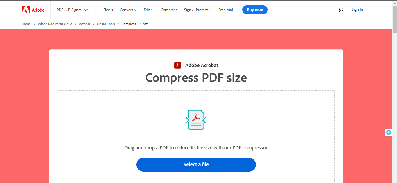 use pdf compressor to reduce pdf file size