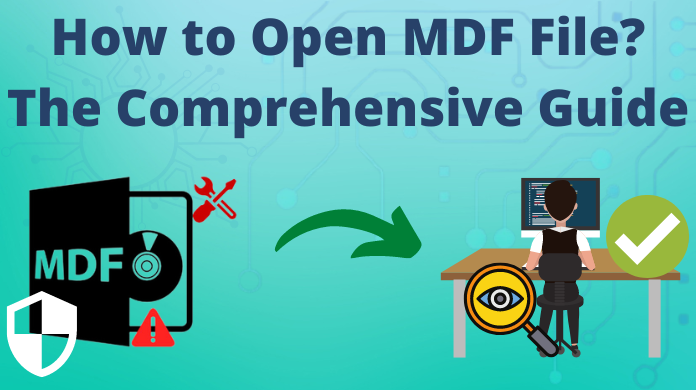 how to open MDF file