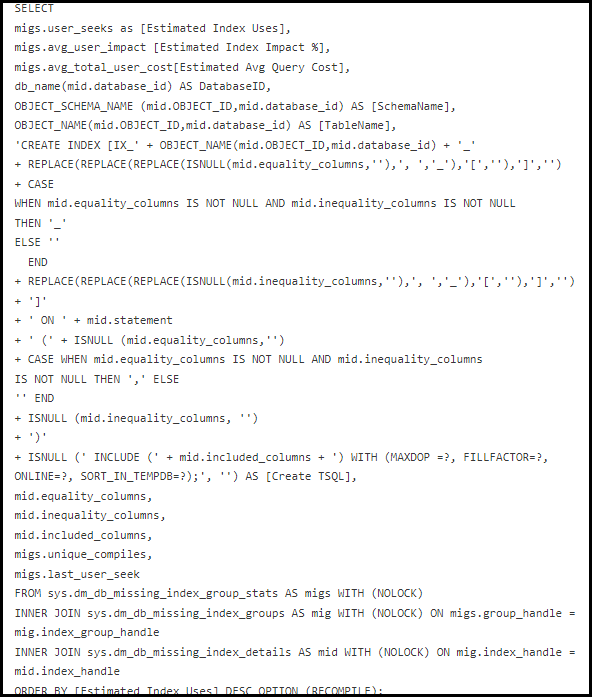 script