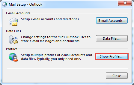 how to create outlook profile in windows 11