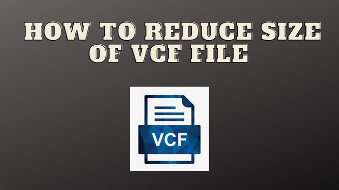 How to reduce size of VCF file