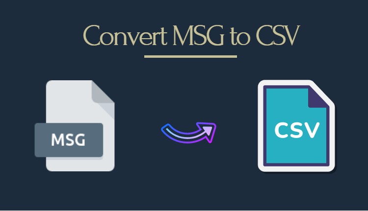 convert msg to csv