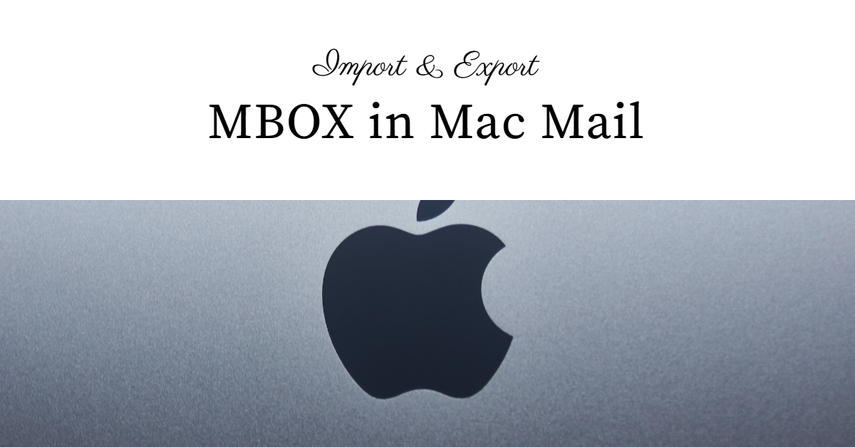 import mbox to mac mail