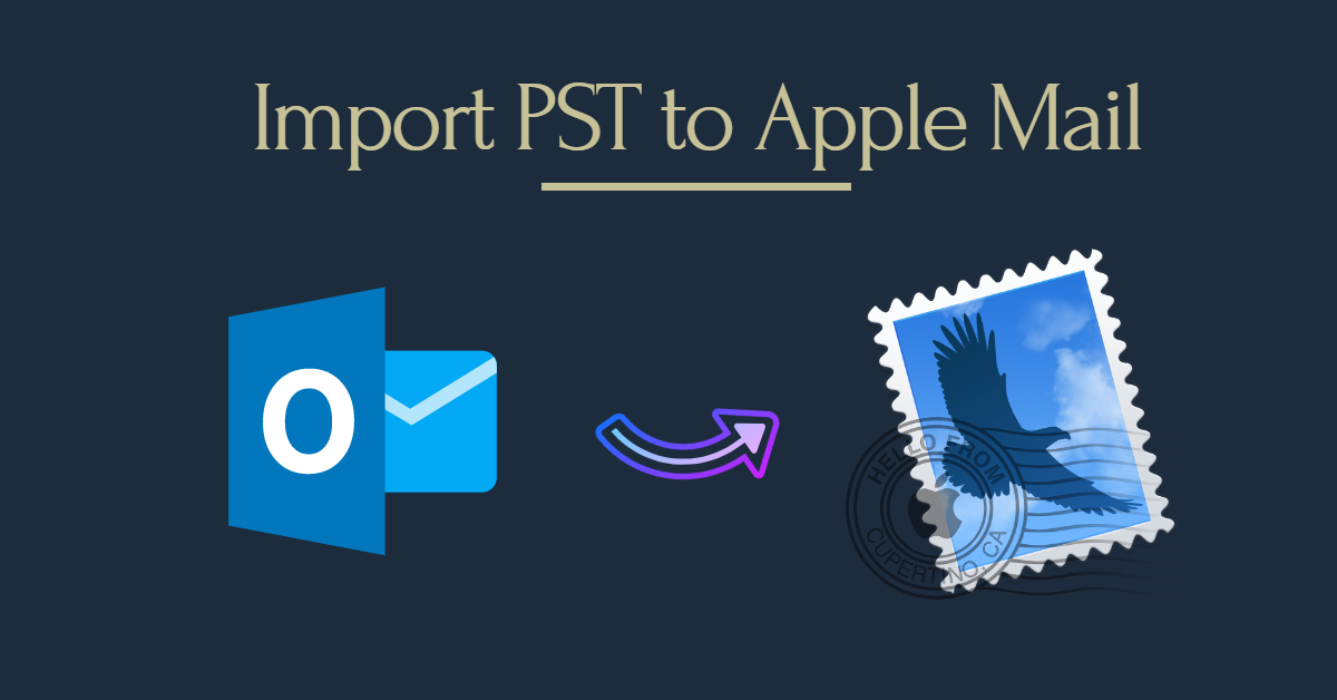 import pst to apple mail