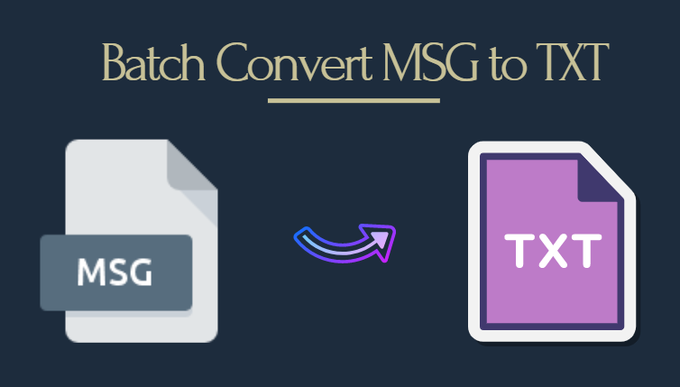 convert msg to txt file
