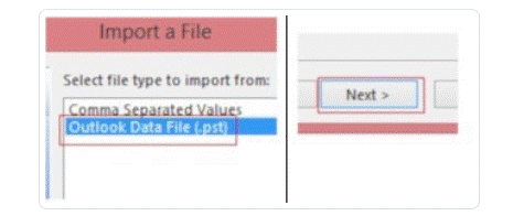 outlook file data