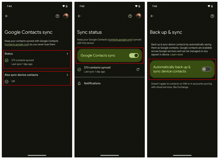 transfer contact android to ios
