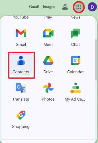 import vcf to gmail contacts