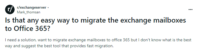 transfer Exchange mailbox 2019 to Microsoft 365