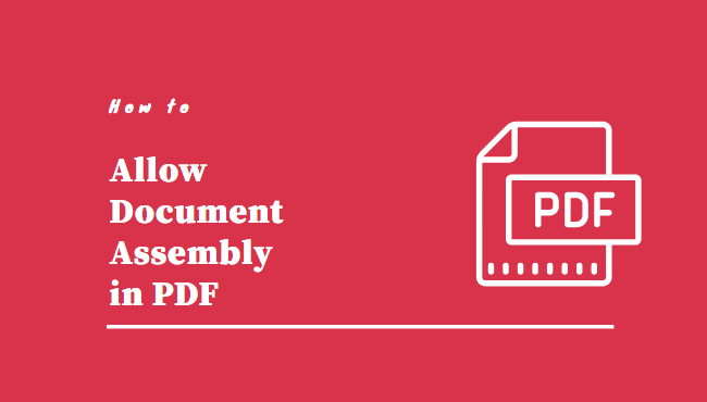 how to allow page extraction in pdf
