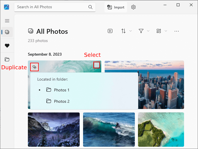Use Microsoft to Remove Duplicate Pictures On Pc