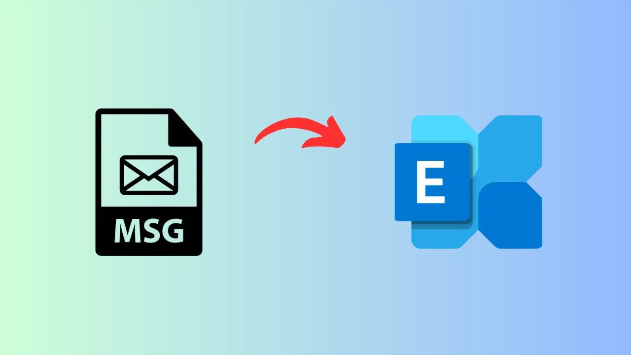 Import MSG to Exchange